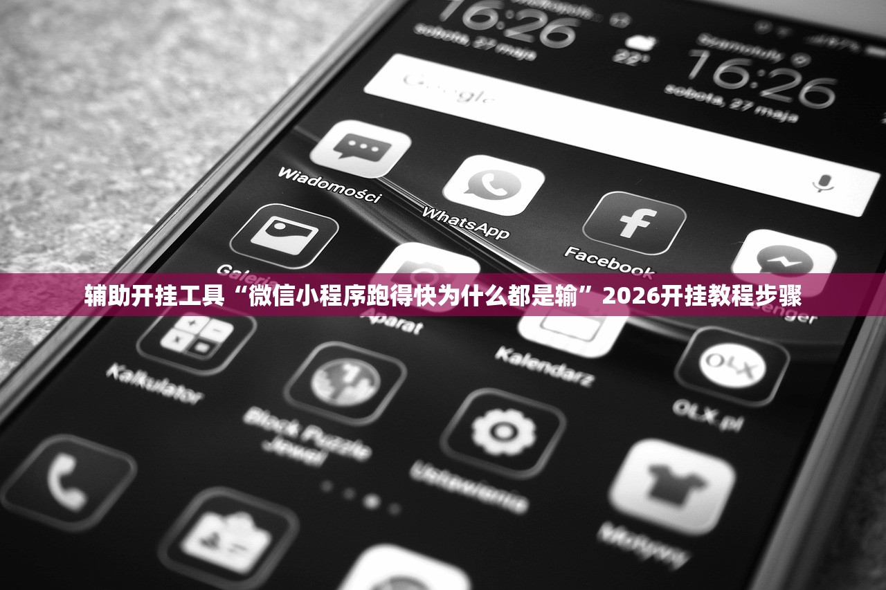 辅助开挂工具“微信小程序跑得快为什么都是输”2026开挂教程步骤