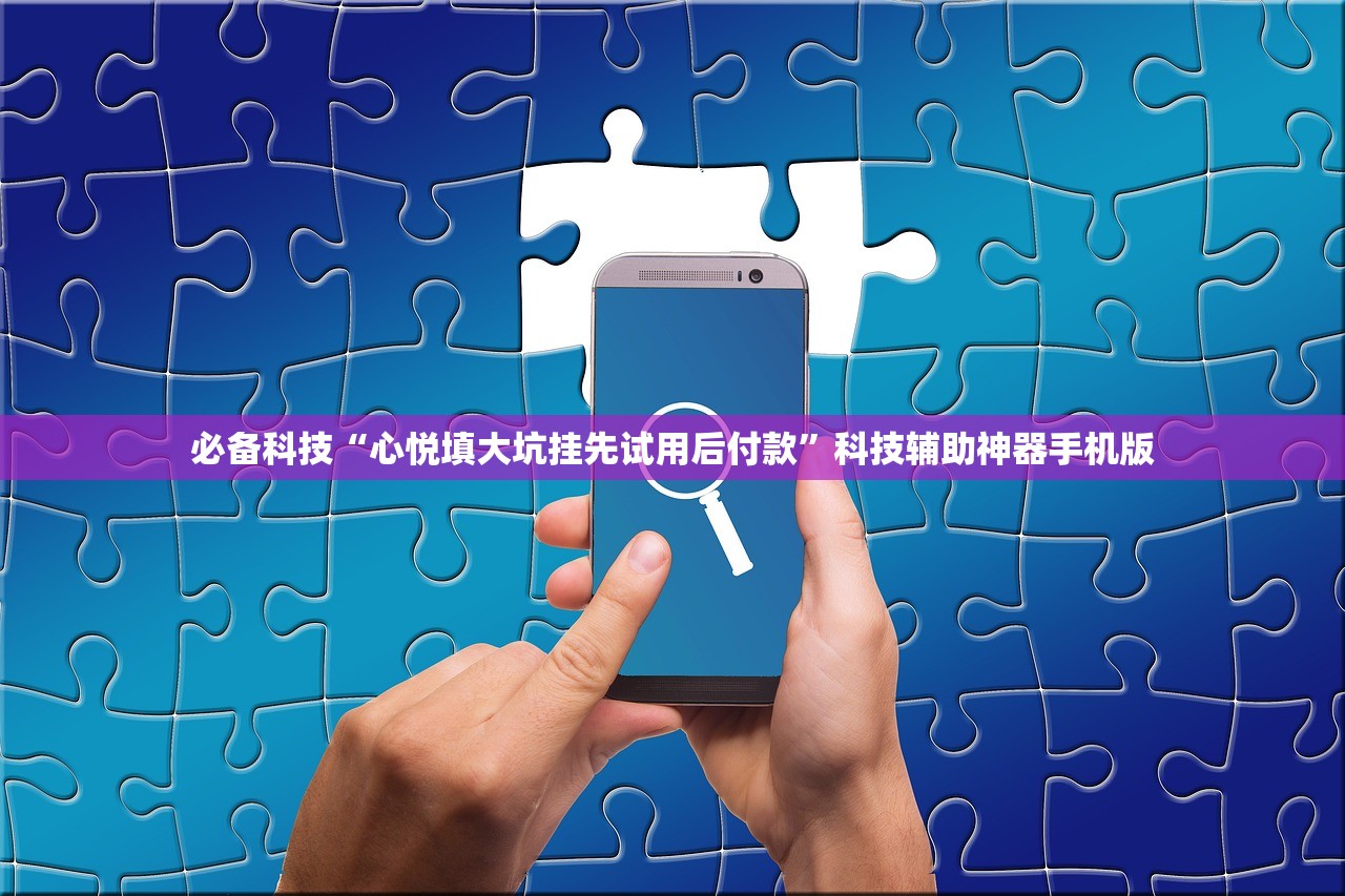 必备科技“心悦填大坑挂先试用后付款”科技辅助神器手机版