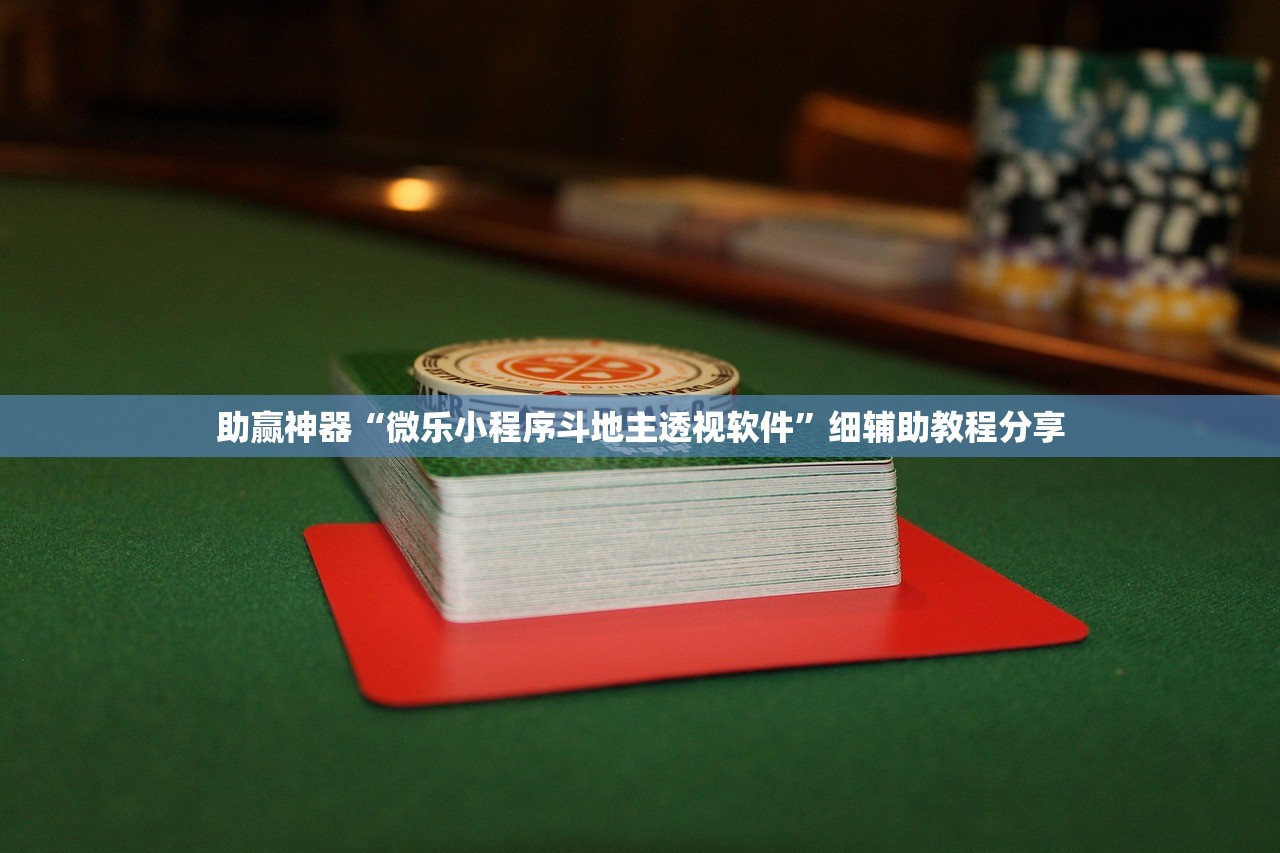助赢神器“微乐小程序斗地主透视软件”细辅助教程分享