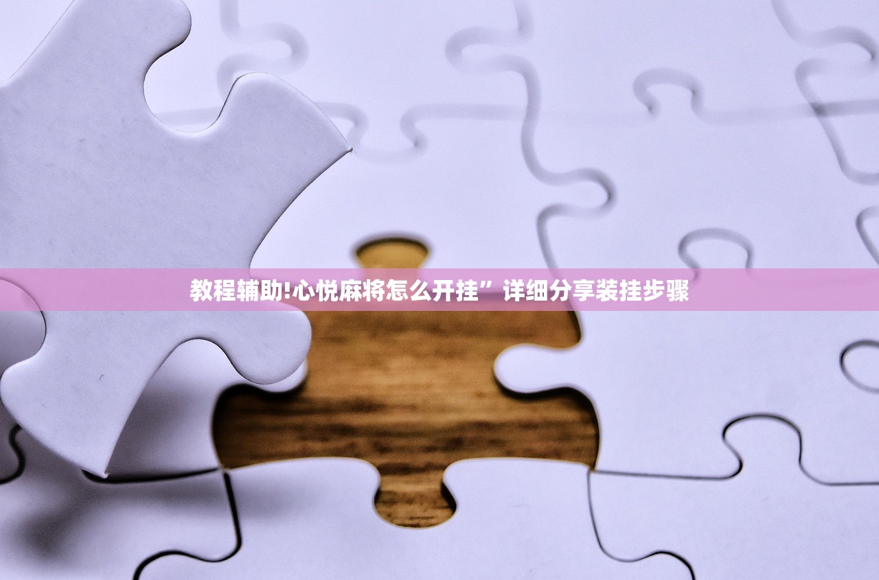 教程辅助!心悦麻将怎么开挂”详细分享装挂步骤