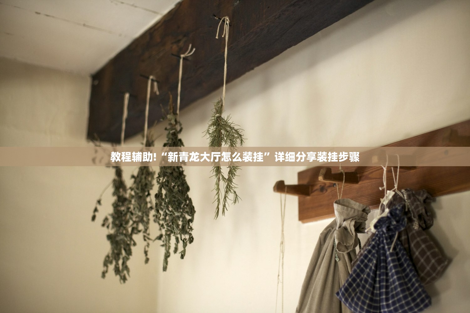 教程辅助!“新青龙大厅怎么装挂”详细分享装挂步骤